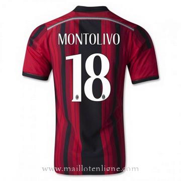Maillot AC Milan MONTOLIVO Domicile 2014 2015